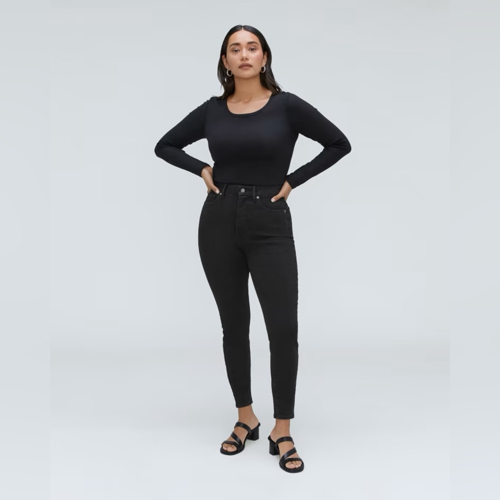 Everlane Curvy High Rise Skinny Jean 28 Crop